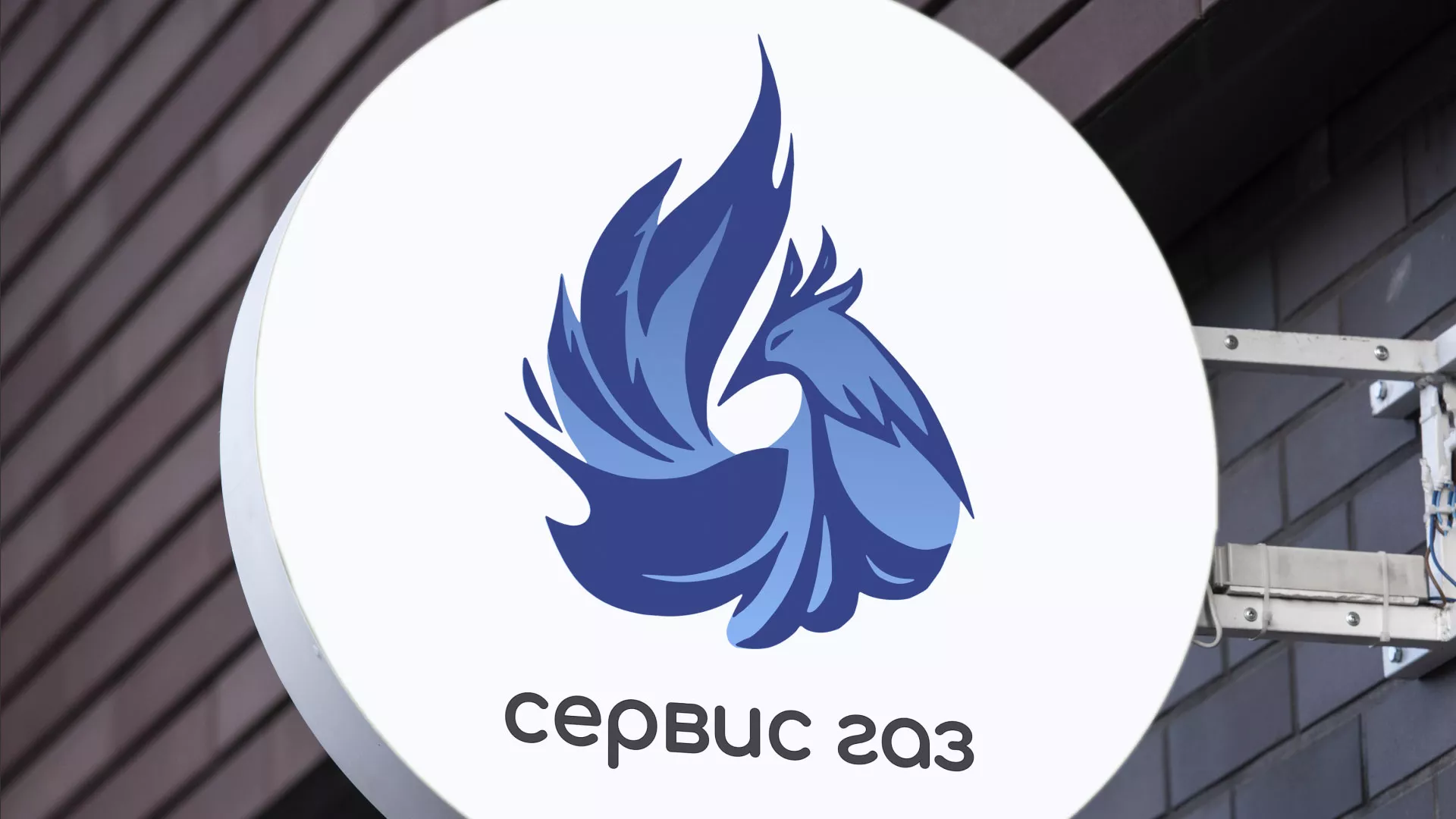 Создание логотипа «Сервис газ» в Меленках